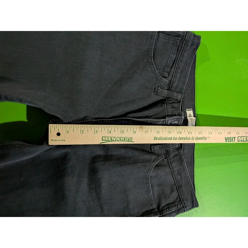 Madewell Jeans Women's Size 30 Mid Rise Roadtripper Skinny Jean Black‎